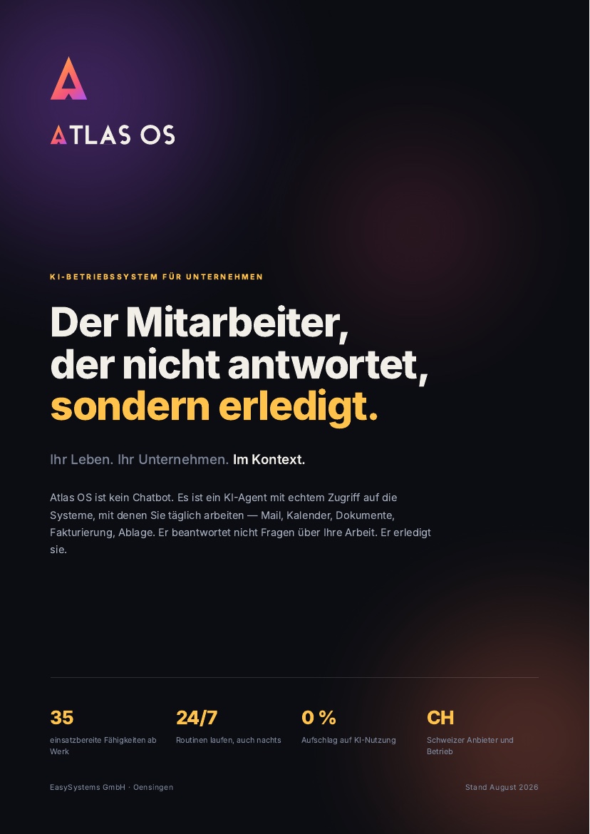 Atlas OS Whitepaper, Seite 1